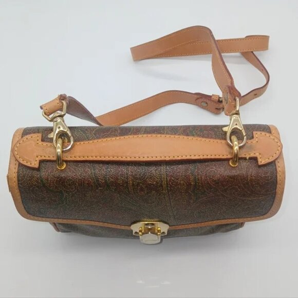 Etro Leather Messenger Handbag - Picture 9 of 13